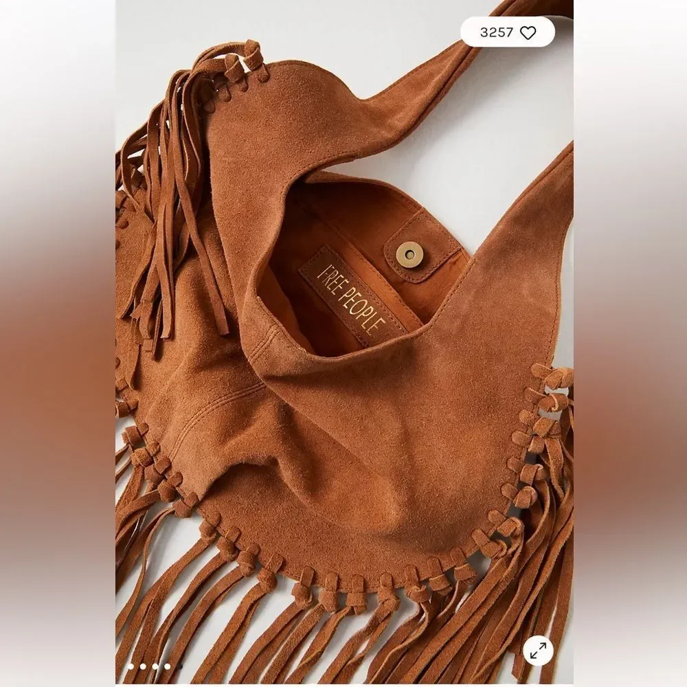 Free People Riley Fringe Bag - Picture 2 of 7